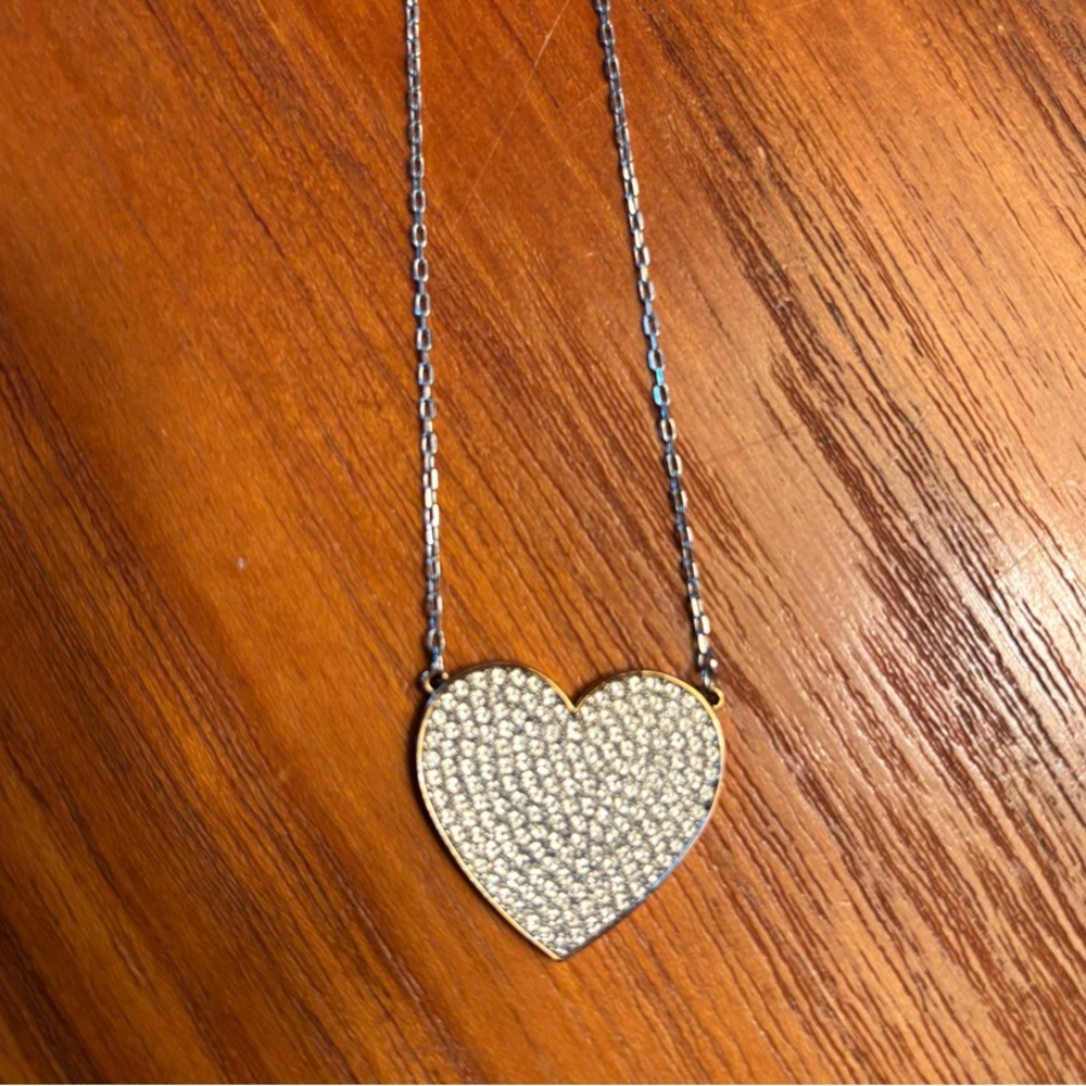 Elegant SWAROVSKI Cupid Heart Pendant Necklace